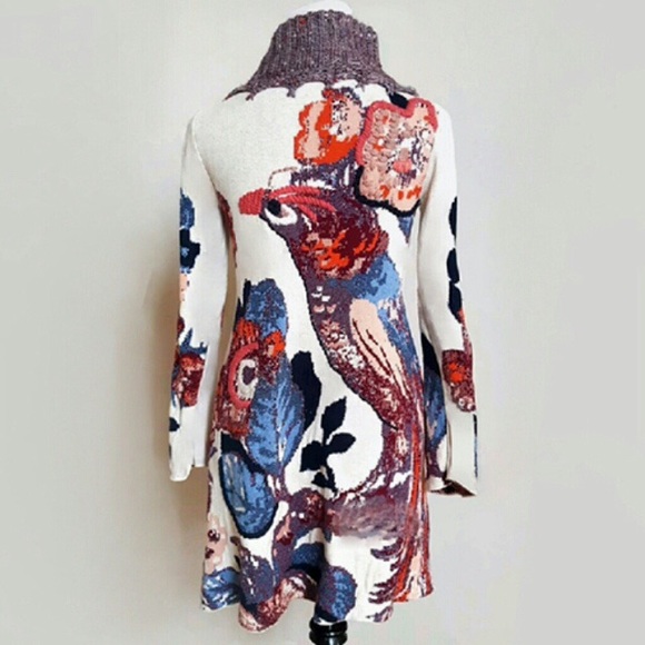 SOLD- Anthropologie Sweater Coat Foret Cardigan - Picture 3 of 4